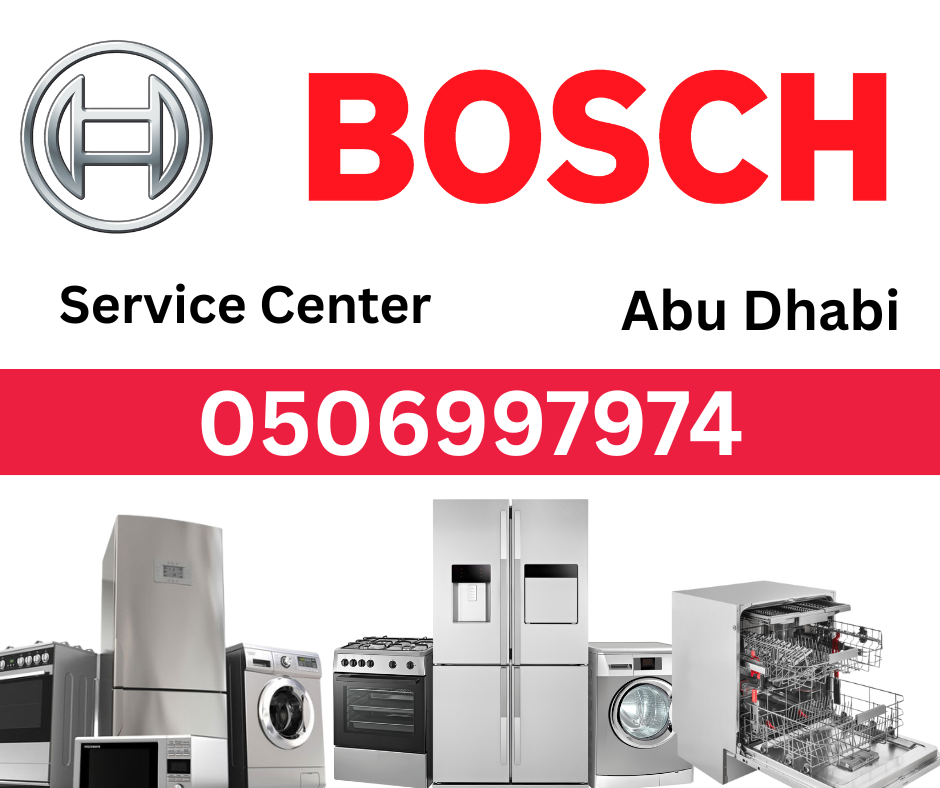 Bosch Service Center in Abu Dhabi. Repair & Service of BOSCH Washers, Dryers, Fridges, Dishwashers & Cooking Ranges in Abu Dhabi